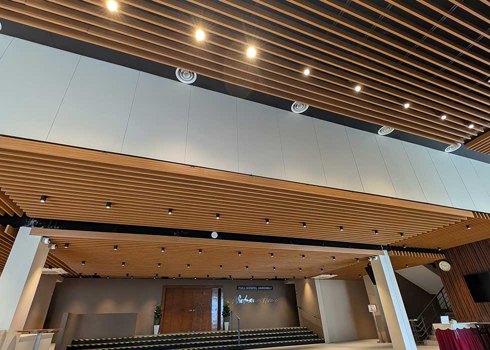 Aluminium U Baffle Ceiling